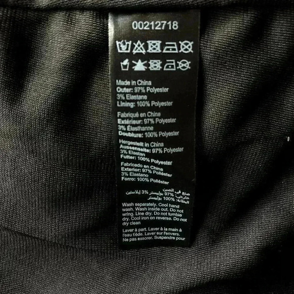 City Chic Fever Tie Womens 16W V Neck Sequined Mini Dress Black Stretch NEW - Picture 9 of 9